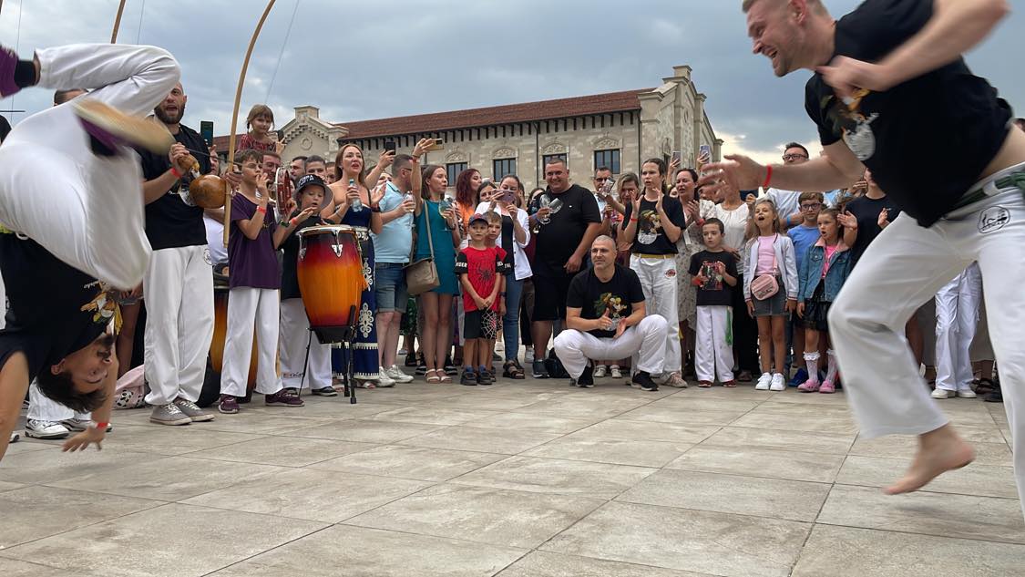 Jogo de Capoeira — demonstrație publică
